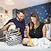 Diaper Bag Designer Tote with Swaddling Muslin Cotton Blanket Changing Pad Included By Jornix