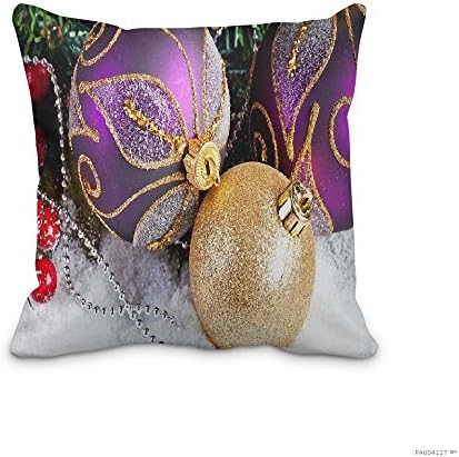 Merry Christmas Pillow Cover Christmas No-677 Throw Pillow Home Christmas Decorative Pillow Case Cushion Cover 18x18inch