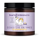 Bark &amp; Whiskers Digestive Enzymes, Kibble Diet, 150 Scoops | Veterinarian-Formulated, Supports Healthy Digestion, Nutrient Absorption, and Regularity in Dogs and Cats, Non-GMO