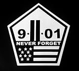 US MADE Never forget World Trade Center Sticker Decal 9/11 NYC Vinyl Sticker Decal