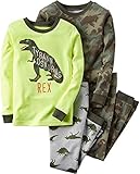Carter's 4 Piece T-Rex PJ Set