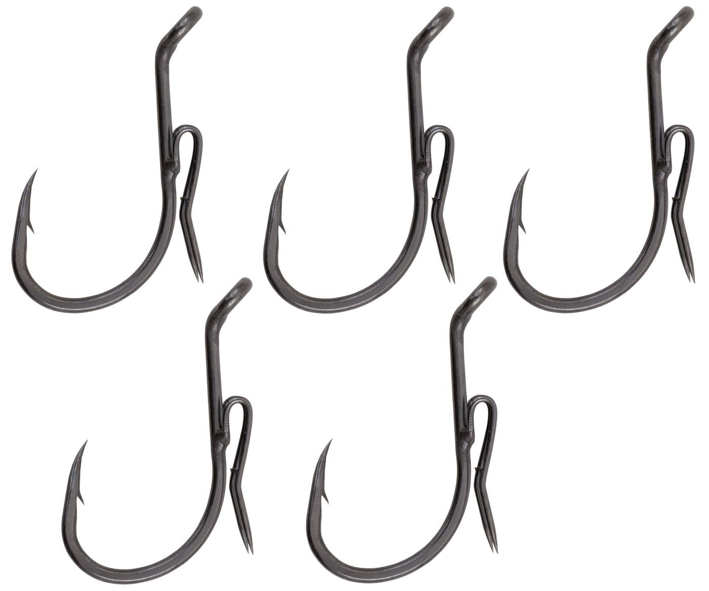 Black Cat Ghost Rig Hook DG | DG Coating | Hook Size 6/0 | 5-Piece