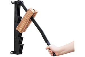 BiggerFire Carbon Steel Wall Mounted Firewood Kindling Splitter Log Splitters Wood Cutter Indoor Manual kindling Maker
