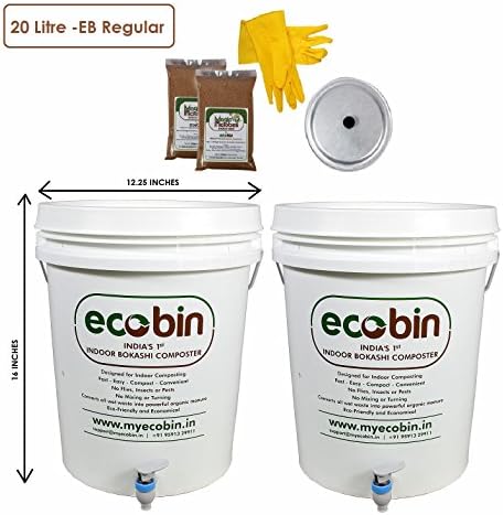 MyEcoBin 20L Home Composter - Set of 2