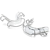 Custom Fit Hawley Retainer After Braces, Durable Dental Retainer, Upper & Lower Hawley Retainers for Teeth for Adults & Kids, 2 Pack