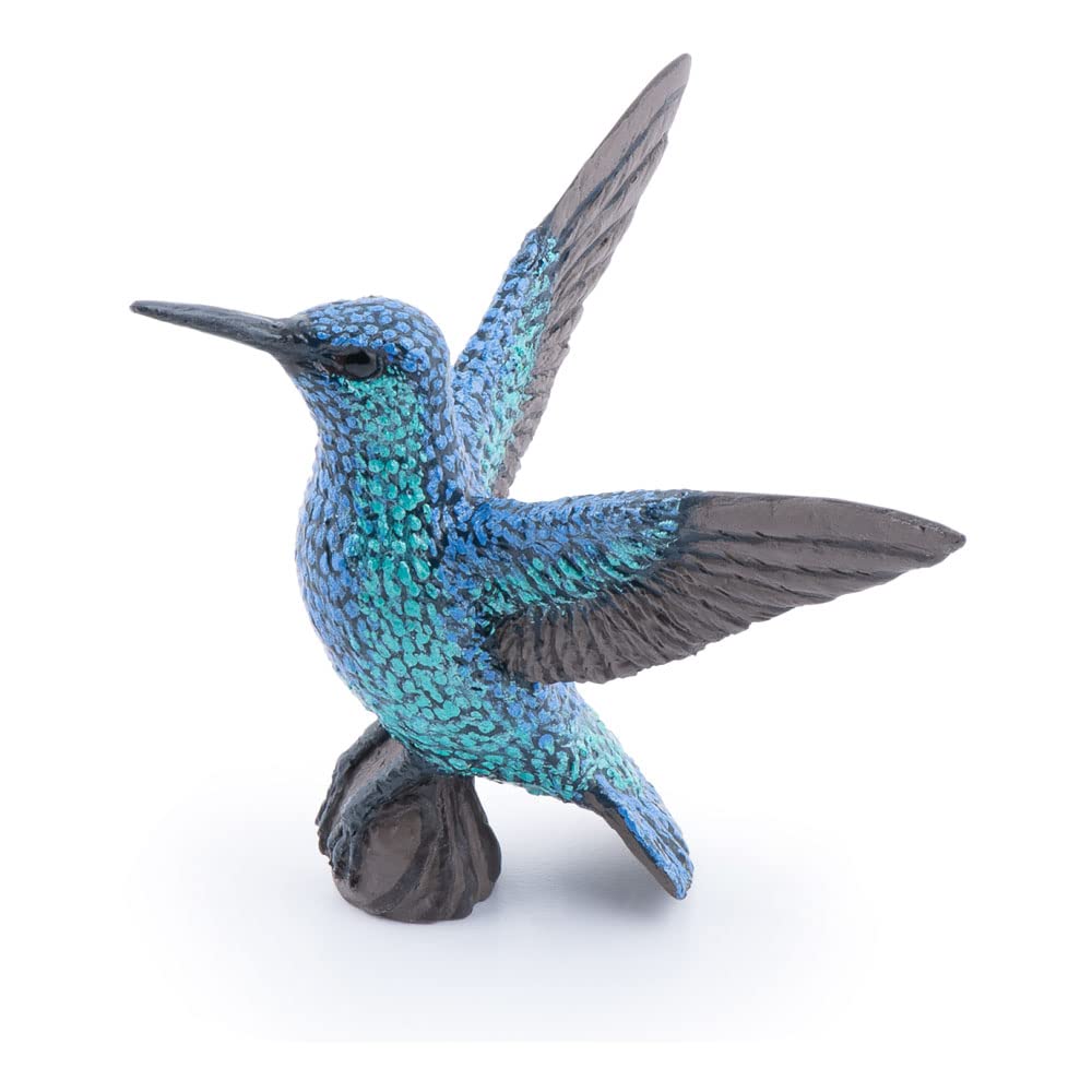 Papo - Hummingbird - Realistic Figurine - for Ages 3+ - Birds Collection - Hand Painted - Highly Detailed - Durable and Educational - Gift Idea - Collectable - hummingbird model - bird figurine
