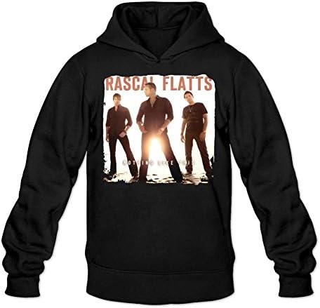 OPEND Men's Rascal Flatts Nothing Like This Hoodie Black XL