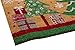Christmas Tree Welcome Mat for Front Door, Natural Coir (30 x 17 in)