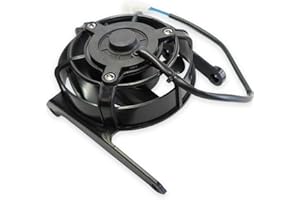 PROOTOM Motorcycle Radiator Cooling Fan Oil Cooler Water Cooler Electric Fan for KTM Husqvarna TE FE EXC EXCF XCW 125 150 250