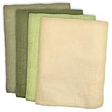 DII 100% Cotton, Machine Washable, Cleaning, Drying, Utility Flour Sack Multi Use Dishtowel, Set of 4, Natural