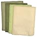 DII 100% Cotton, Machine Washable, Cleaning, Drying, Utility Flour Sack Multi Use Dishtowel, Set of 4, Natural