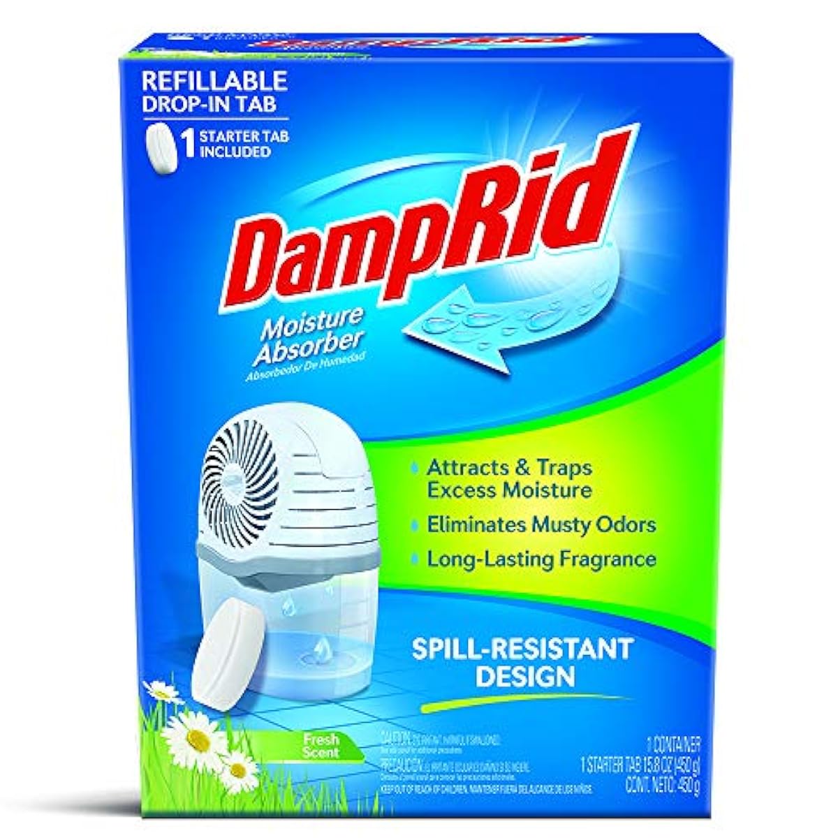 DampRid Refillable Dropin Tab Moisture Absorber Fresh Scent 1Pack eBay