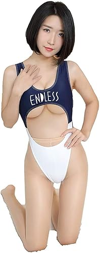 Amazon Whdz スクール水着 水着 セクシー コスチューム レオタード ランジェリー 学生 高校生 極薄 過激 大胆 コスプレ 仮装 通販