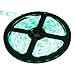 XKTTSUEERCRR Waterproof Blue LED 3528 SMD 300LED 5M 16.4Feet Flexible Light Strip 12V 2A 24W 60LED/M-Green
