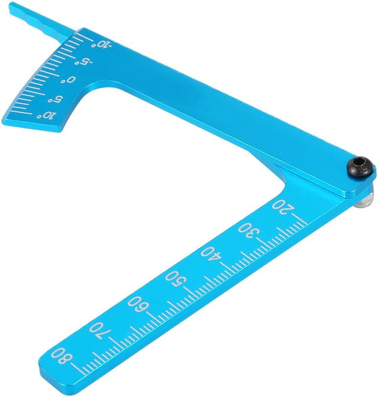 Walmeck Adjustable Ruler Measure RC car Height & Wheel Rim