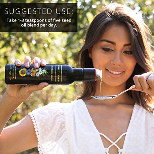 Activation Products, Perfect Press Five Seed Oil Blend Vegan, Organic