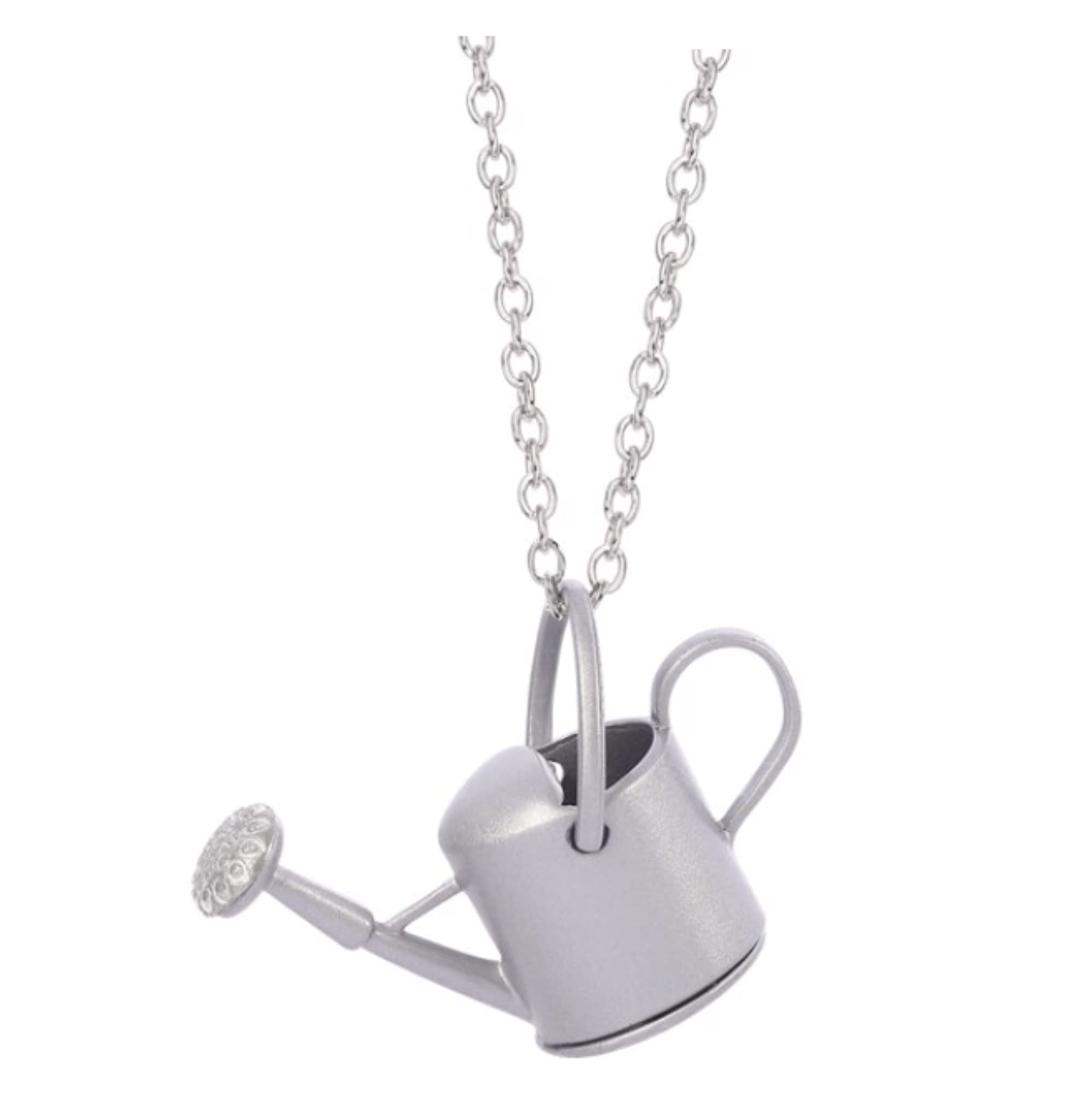 CrownOfRibbons Gardeners Gift for Women, Watering Can Necklace, in a Gift Bag
