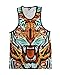 INTO THE AM Fractal Tiger Premium All Over Print Tank Top (Medium)