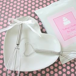 Mini Whisk with Heart Shaped Handles | Set of 12