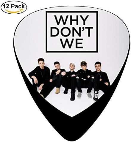 Chono 12-pack Why Don't We Guitar Picks Plectrums for Guitar Bass