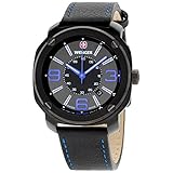 Wenger Men's 01.1051.105 Escort Analog Display Swiss Quartz Black Watch