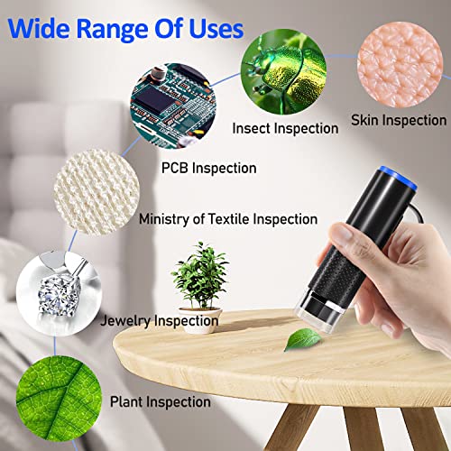 Wireless Digital Microscope, SKYBASIC 50X1000X Magnification WiFi USB
