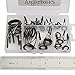 Anglerbasics Fishing Rod Guide Tip Repair Kit Rod Part Fishing_USA