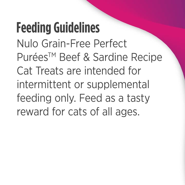 Nulo Freestyle GrainFree Perfect Purees Premium Wet Cat Treats