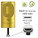 QI Receiver Type C for Google Pixel 2-2XL - XL - LG V20 - LG G5 - LG Stylo - HTC 10 - Nexus 6P - OnePlus 3-5 - Qi Wireless Receiver - QI Receiver - Type C Wireless Charging Receiver Adapter