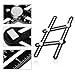 Angle-izer Template Tool, Amoner Multi Angle Measuring Ruler- Premium Aluminum Alloy Layout Tools for Hanging Tile, Laying Floors, Cutting Stone & More