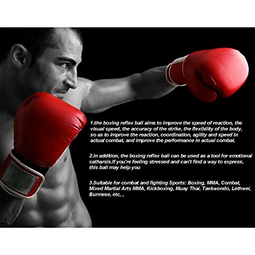 image for Liberry Boxing Reflex Ball for Improving Reactions,Hand Speed,Punching