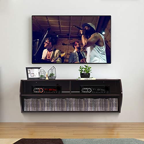 Best Wood Floating Tv Stand Wall-Mounted Media