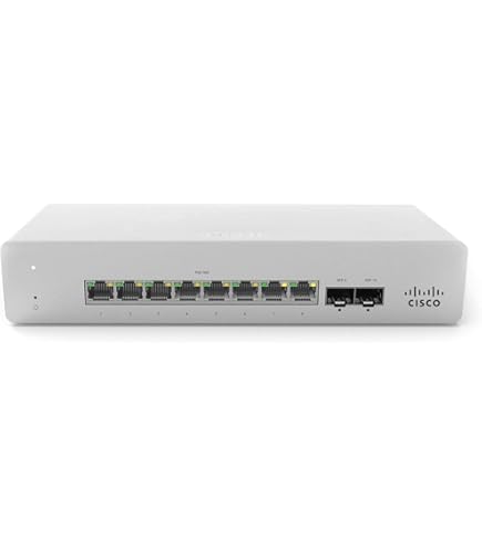 Amazon.com: Cisco Meraki MS120-8LP-HW Compact Cloud-Managed
