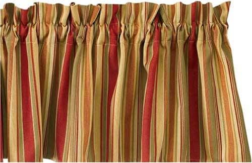 Tiers Pair - Palermo 72" X 36" soft and heavy 100% cotton washable durable tuscan style