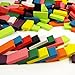 DSYJ 240pcs Authentic Basswood Stand Wooden Kids Domino Racing Toy Gamedar