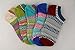 Pomlia® Women's 5 Pair Pack Vintage Style Cotton No Show Socks Low Cut Socks