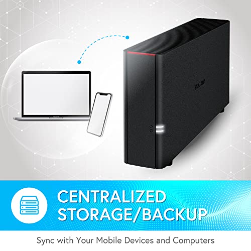 BUFFALO LinkStation 210 2TB 1Bay NAS Network Attached Storage with HDD