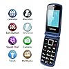 Unlocked-Senior-Flip-Mobile-PhoneBig-Button-Phone-For-Elderly-Easy-to-UseSIM-Free-Phone-with-24-Large-Screen-SOS-Button-FM-Radio-Torch-and-Charging-Cradle-Blue Unlocked Senior Flip Mobile Phone,Big Button Phone For Elderly, Easy to Use,SIM Free Phone with 2.4" Large Screen | SOS Button| FM Radio | Torch and Charging Cradle (Blue)