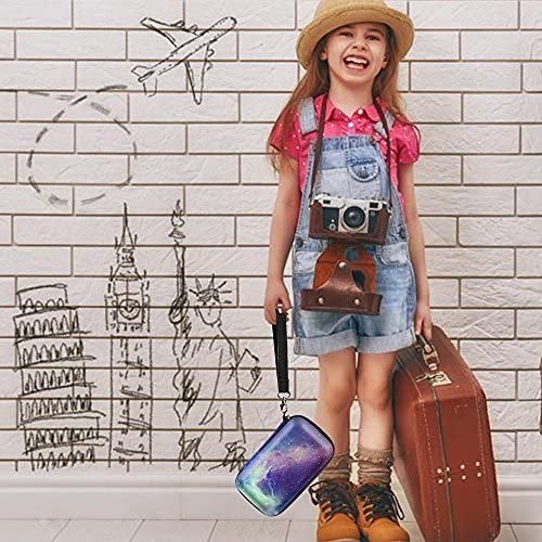 Fintie Carrying Case for Nintendo New 2DS XL LL/New 3DS / 2DS / 3DS XL LL, Protective Hard Shell Portable Travel Cover Pouch with Game Card Slots & Inner Pocket, Galaxy