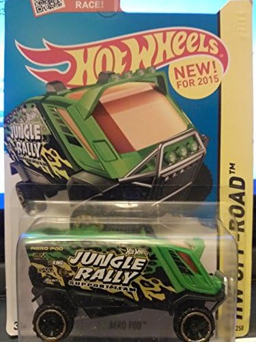 Hot Wheels, 2015 HW Off-Road, Aero Pod [Green/Black] 104/250
