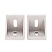 Boeray 6pcs 4040 Inside Corner Bracket Gusset for 4040 Series Aluminum Extrusion Profile with Slot 8mm