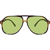 mosanana Retro Aviator Oversized Sunglasses for Women Men 2025 UV400 MS52481