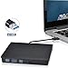 External DVD Drive USB 3.0 Slim Portable External DVD CD Drive,External CD DVD +/-RW Writer/Burner/Rewriter /DVD CD ROM Drive for Apple Macbook Air Pro PC Laptop/Desktops Win10 and Win 8 Black