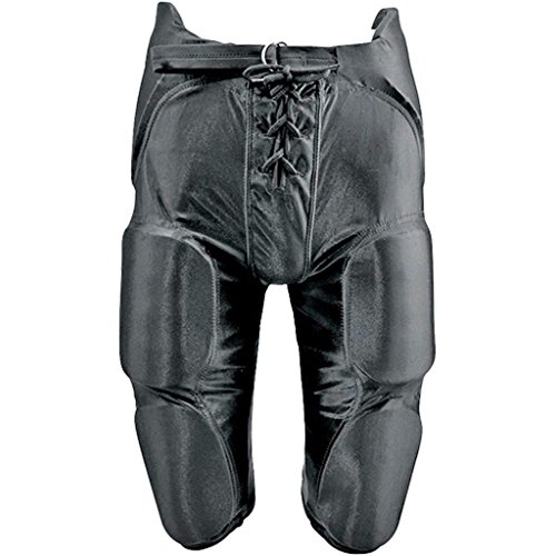 MARTIN SPORTS INTEGRATED DAZZLE FOOTBALL PANTS-YOUTH-BLACK-MEDIUM - Thumbnail 2