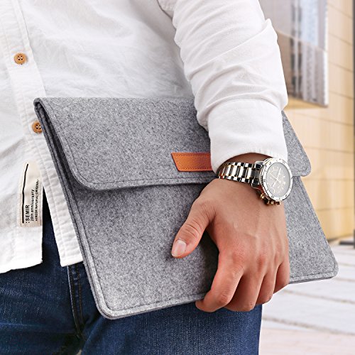 MoKo 10.511 Inch Tablet Sleeve Bag, Felt Case Cover Compatible with