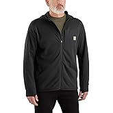 Carhartt Men's Force Relaxed Fit Full-Zip Long-Sleeve Hooded T-Shirt