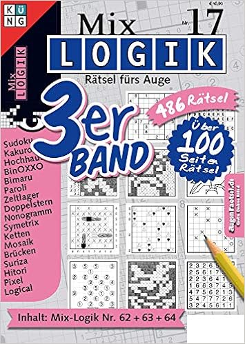 Mix Logik 3er Band Nr 17 Mix Logik 3er Band Logik Ratsel Amazon De Ratsel Agentur Ag Conceptis Puzzles Bucher