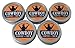 Cowboy Coffee Chew (Pack of 5) Quit Chewing Tin Can Non Tobacco Nicotine Free Smokeless Alternative to Dip Snuff Snus Leaf