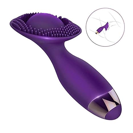 S * E * X Toys Cl?toral V?brátor N?pple Stimulation Vibrate Silikon-Körpermassager für Frau- Erwachsene Spielwaren, 360 ° -Ro