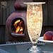 Twinkling LED Fairy String Lights - Fully Waterproof, Indoor Outdoor 39ft 100 Bulb, Standard Plug In + Battery Powered, Warm White Copper Wire Decorative Lighting with Remote Control